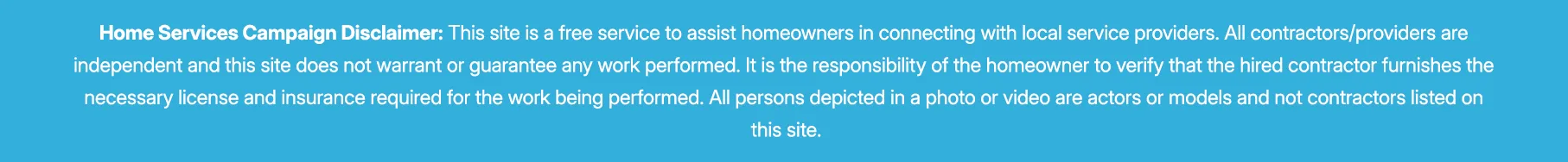 Plumbing Pros Footer